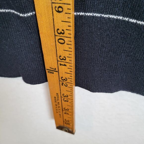 Per Se by Carlisle Womens Button Knit Long Cardigan Sweater Size Medium Blue - Picture 6 of 7